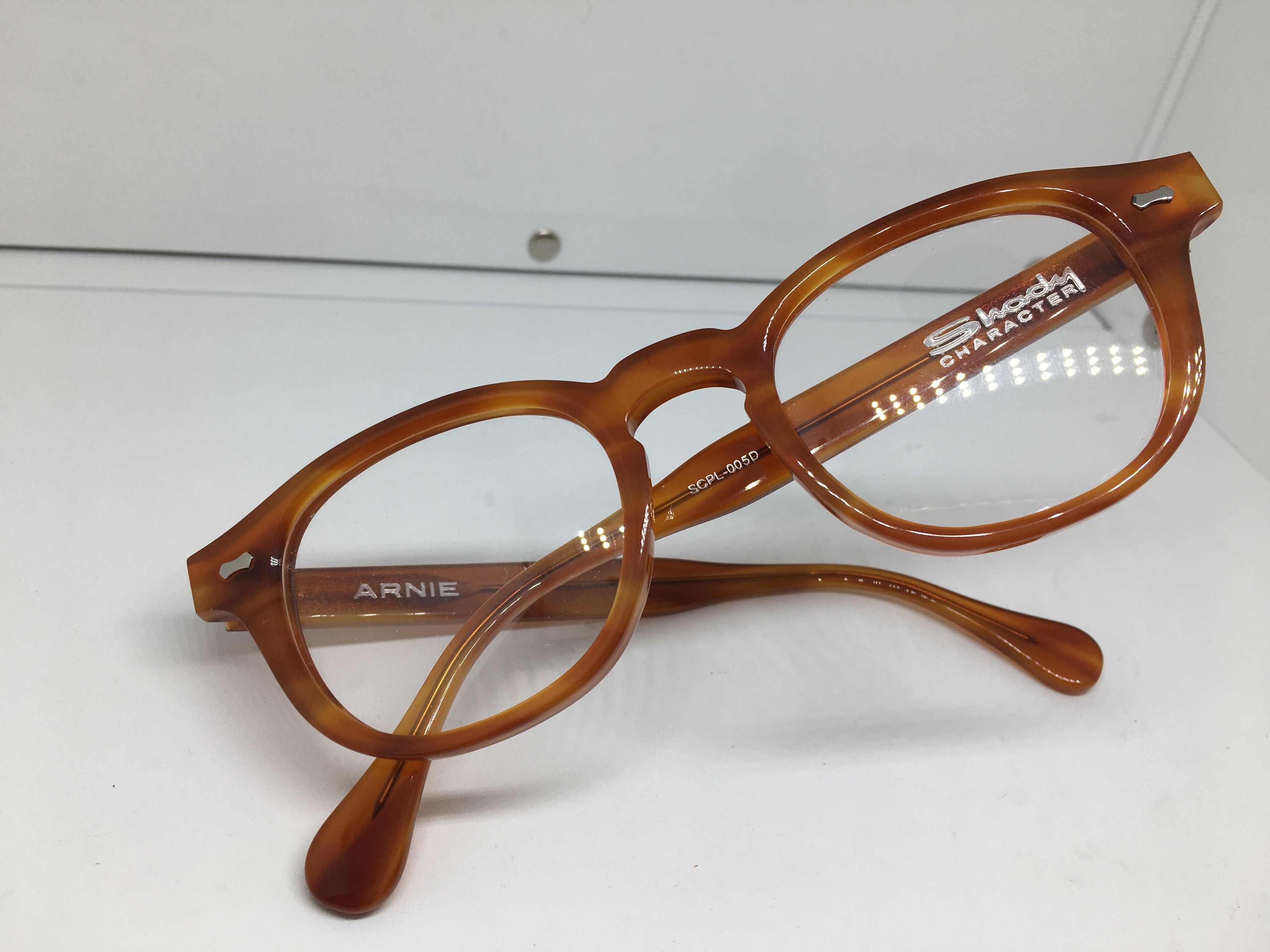 Other Shady Character mod Arnie Brown Eyeglasses Frame Size ONE SIZE - 7 Thumbnail