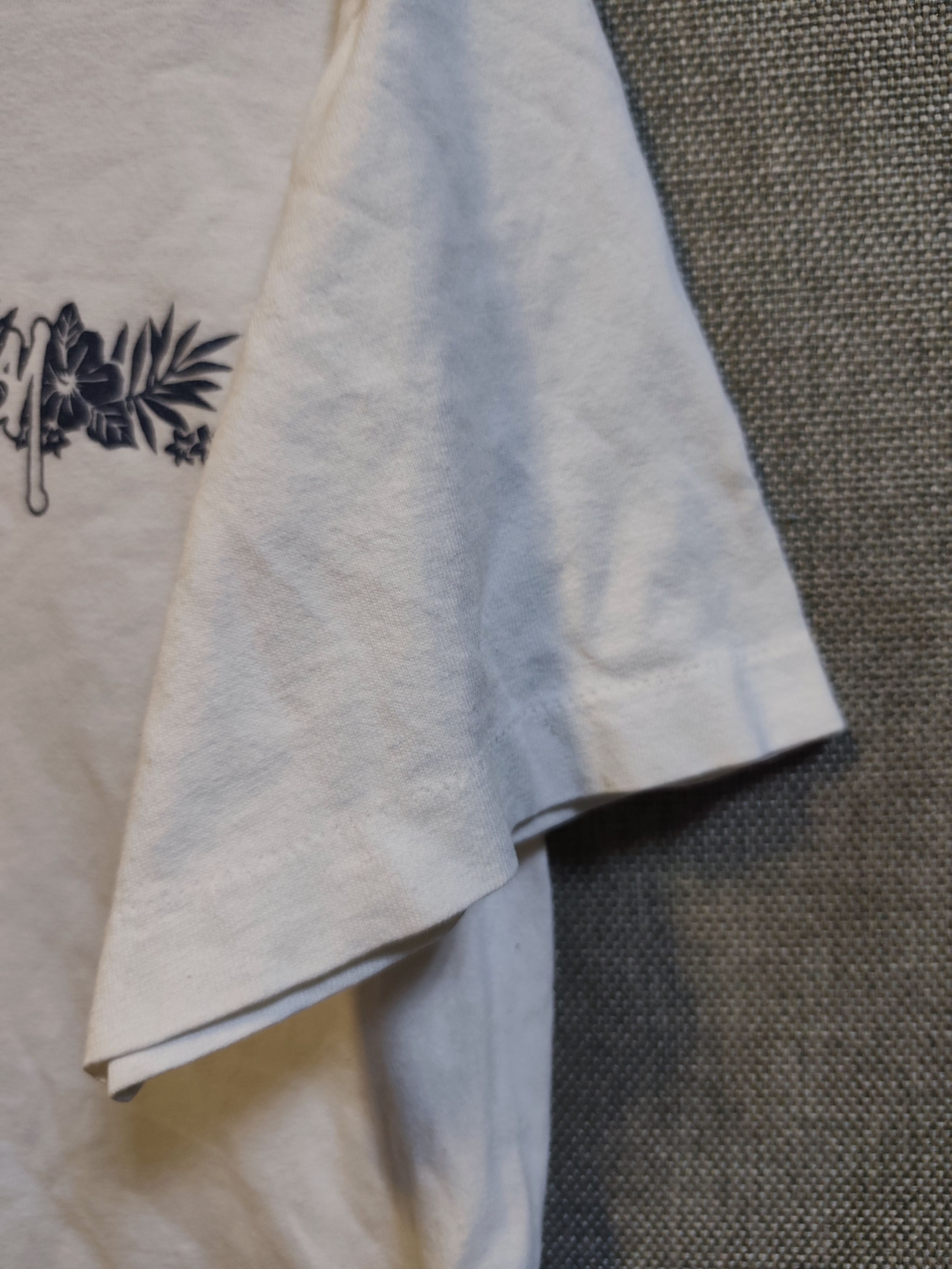 Stussy Vintage 90s Stussy Floral Logo T-Shirt Single Stitch Size US M / EU 48-50 / 2 - 3 Thumbnail