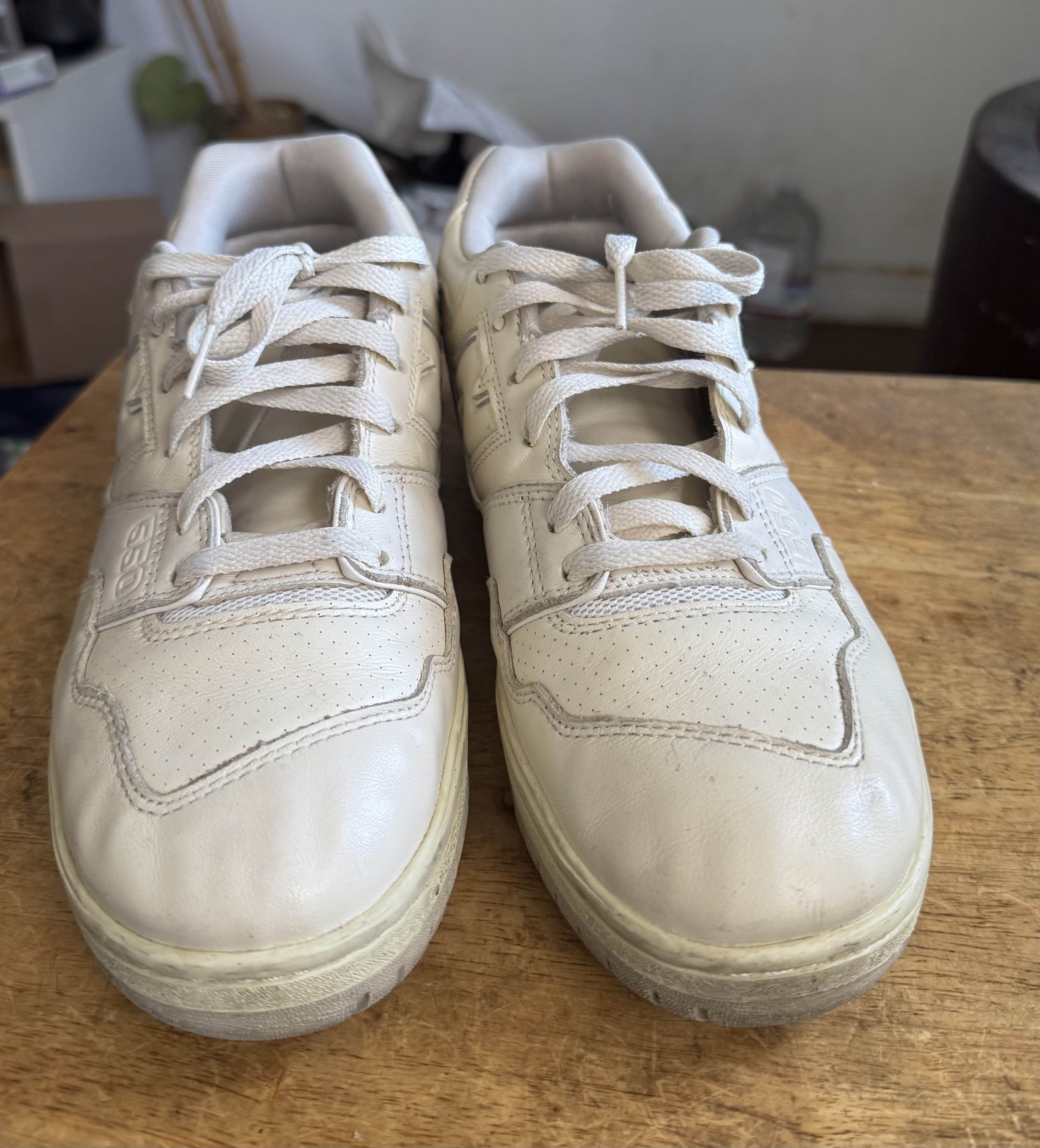 Auralee × New Balance 550 Ecru Size US 10.5 / EU 43-44 - 2 Thumbnail