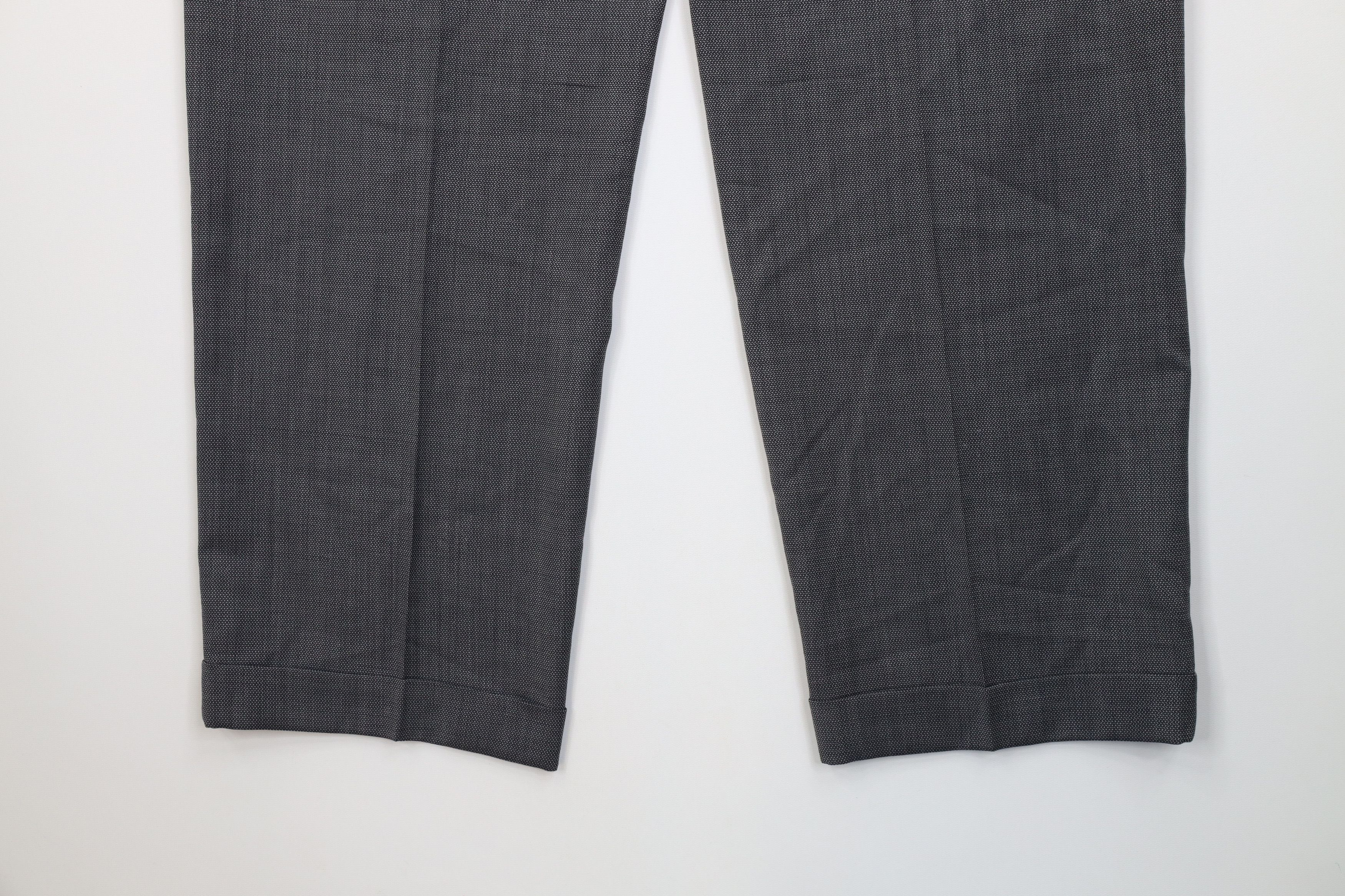Vintage Vintage Streetwear 140s Wool Blend Wide Leg Chino Pants Size US 36 / EU 52 - 13 Thumbnail
