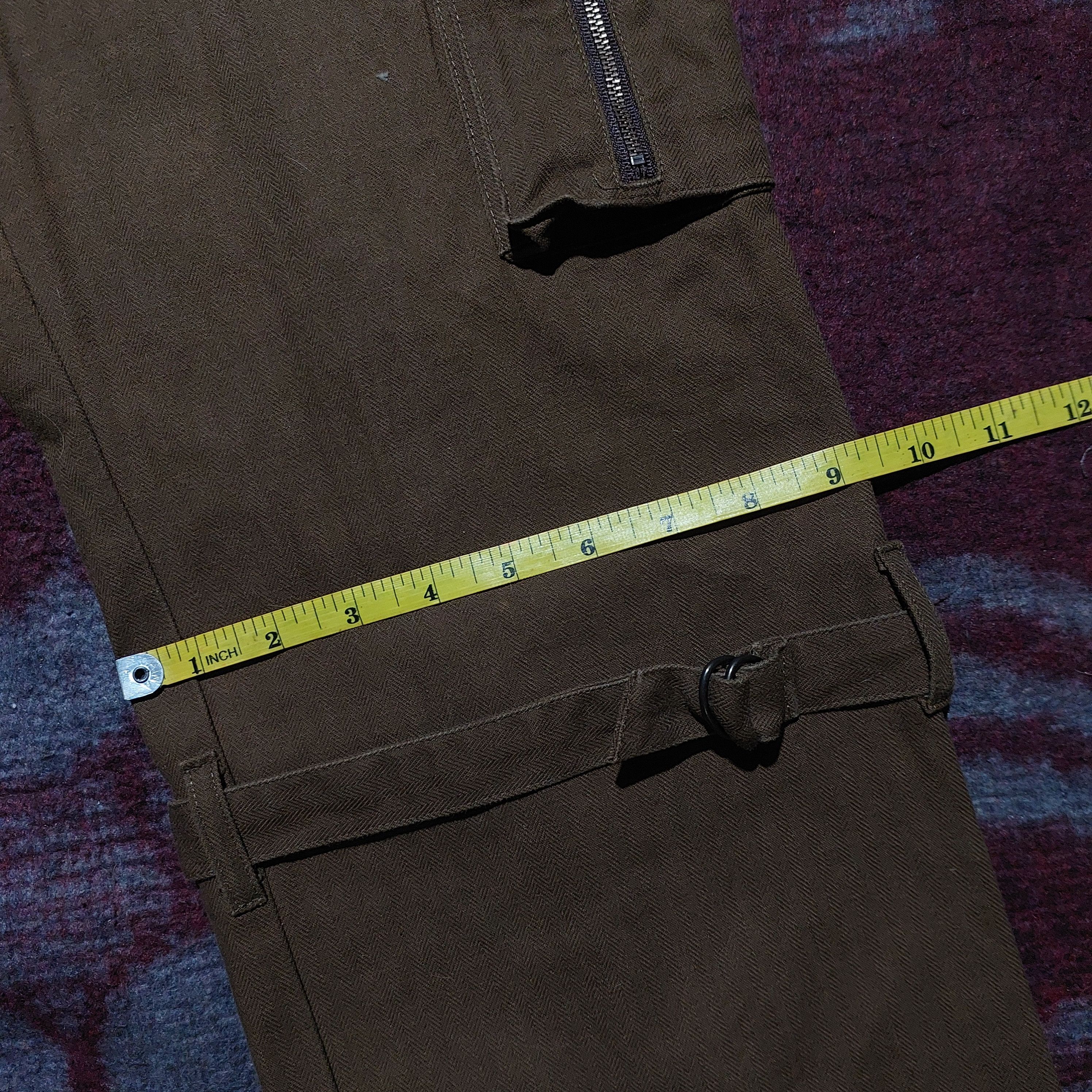 Schlussel Schlussel brown cargo flared pants Size US 30 / EU 46 - 20 Thumbnail