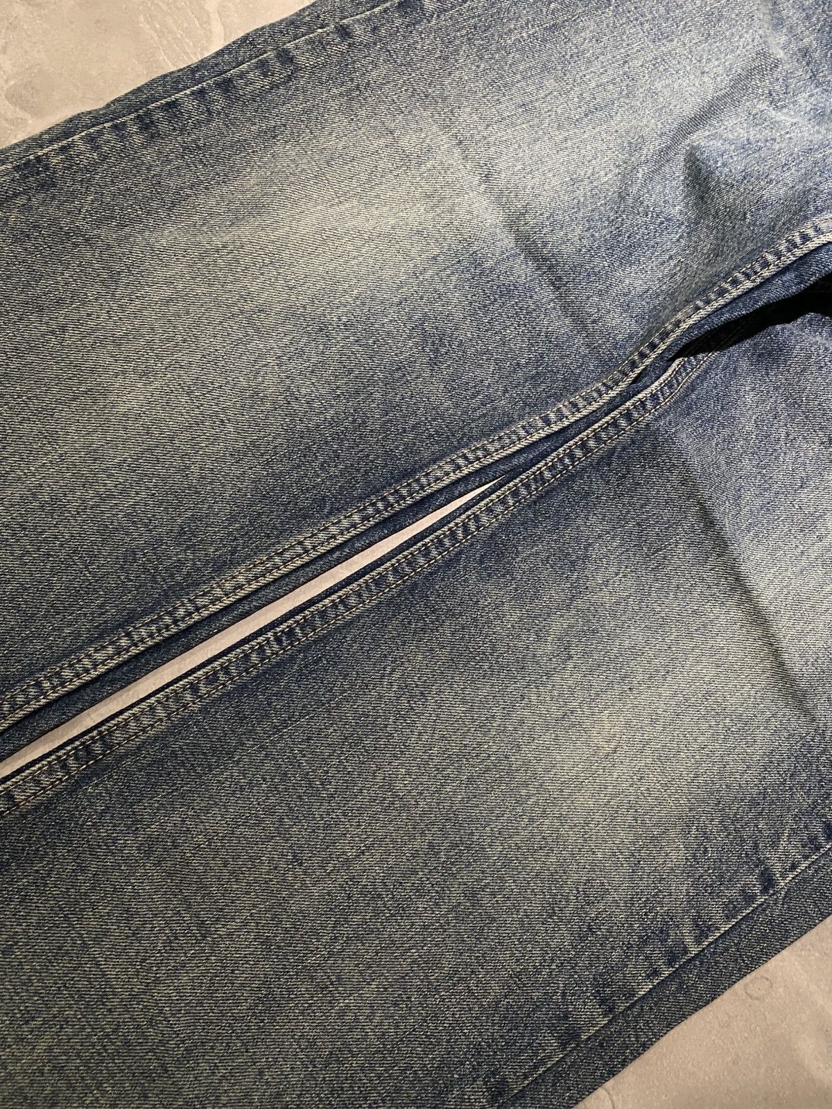 Japanese Brand SWAG Baggy Vintage Jeans Number Nine style- Y2K Drip Rare Size US 31 - 3 Thumbnail