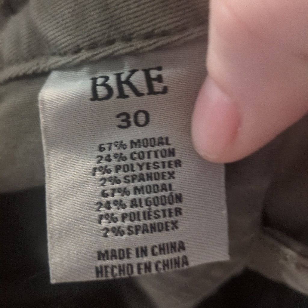 BKE Bke Payton Mid rise olive green shorts size 30 Size 30" / US 8 / IT 44 - 5 Thumbnail
