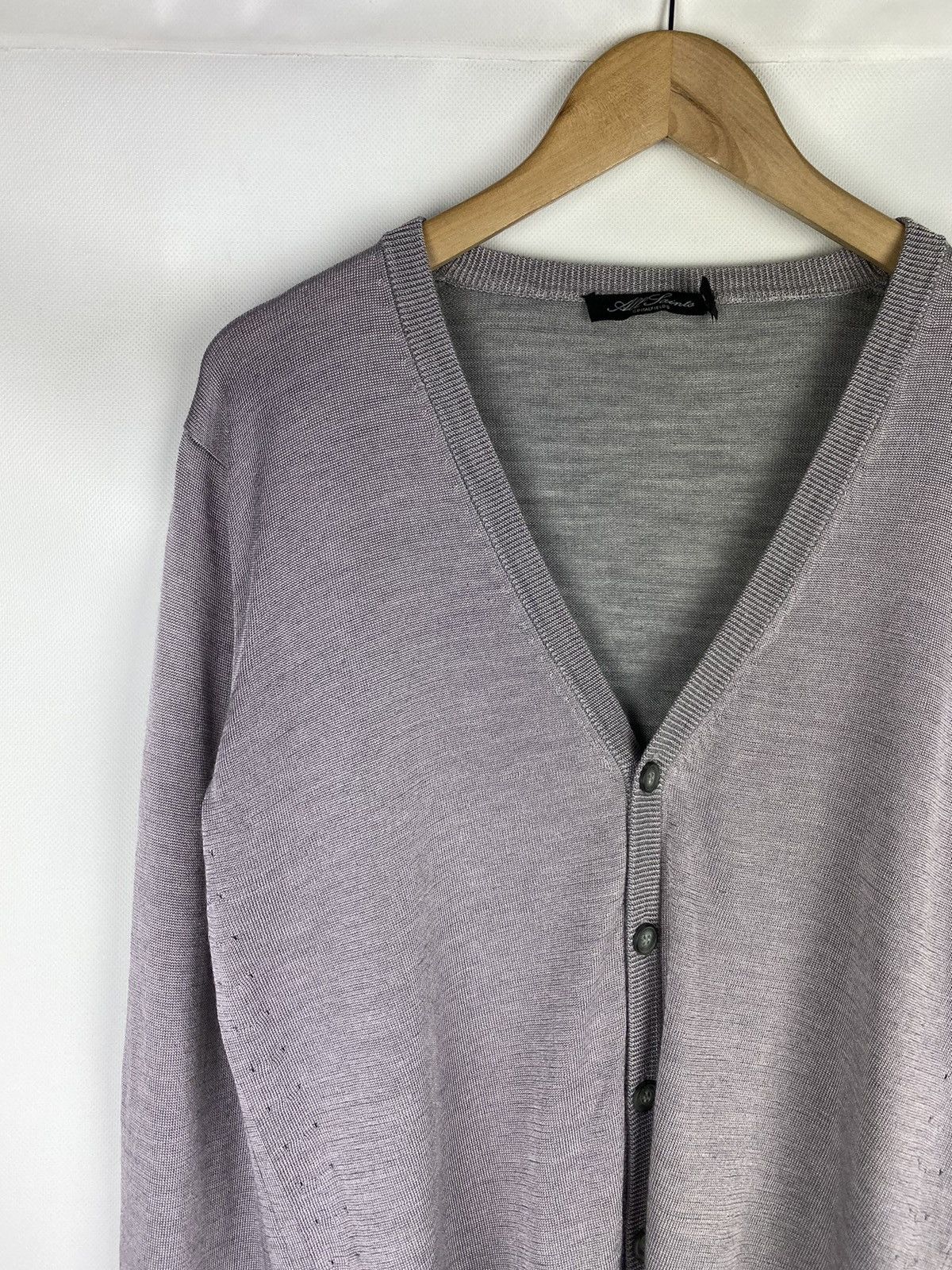 Allsaints Allsaints Shine Story wool cardigan sweater size L Size US L / EU 52-54 / 3 - 4 Thumbnail