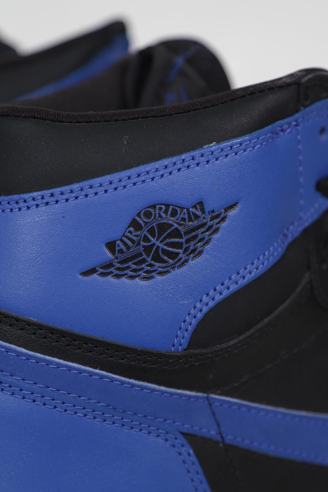 Nike 01' Nike x Air Jordan 1 Royal High-Top Sneakers Size US 12 / EU 45 - 7 Thumbnail