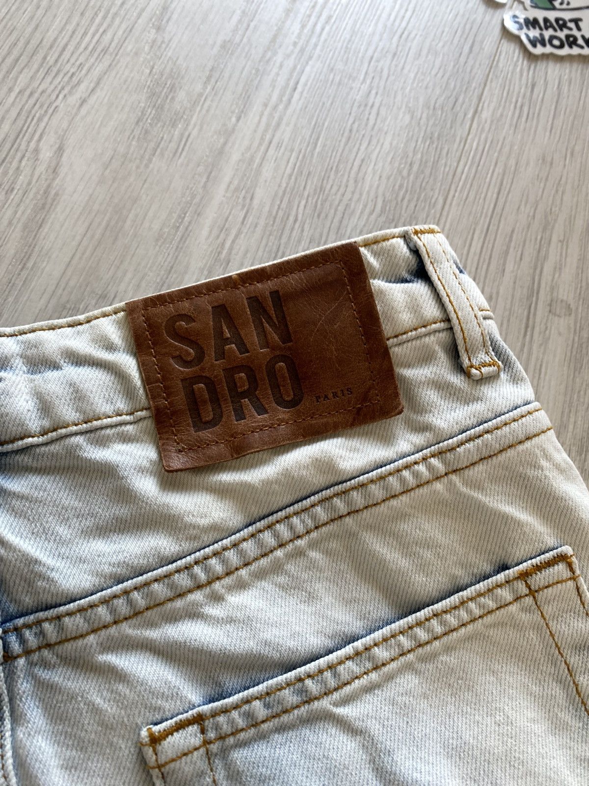 Sandro Sandro Paris Women Jeans Size 26" / US 2 / IT 38 - 6 Thumbnail