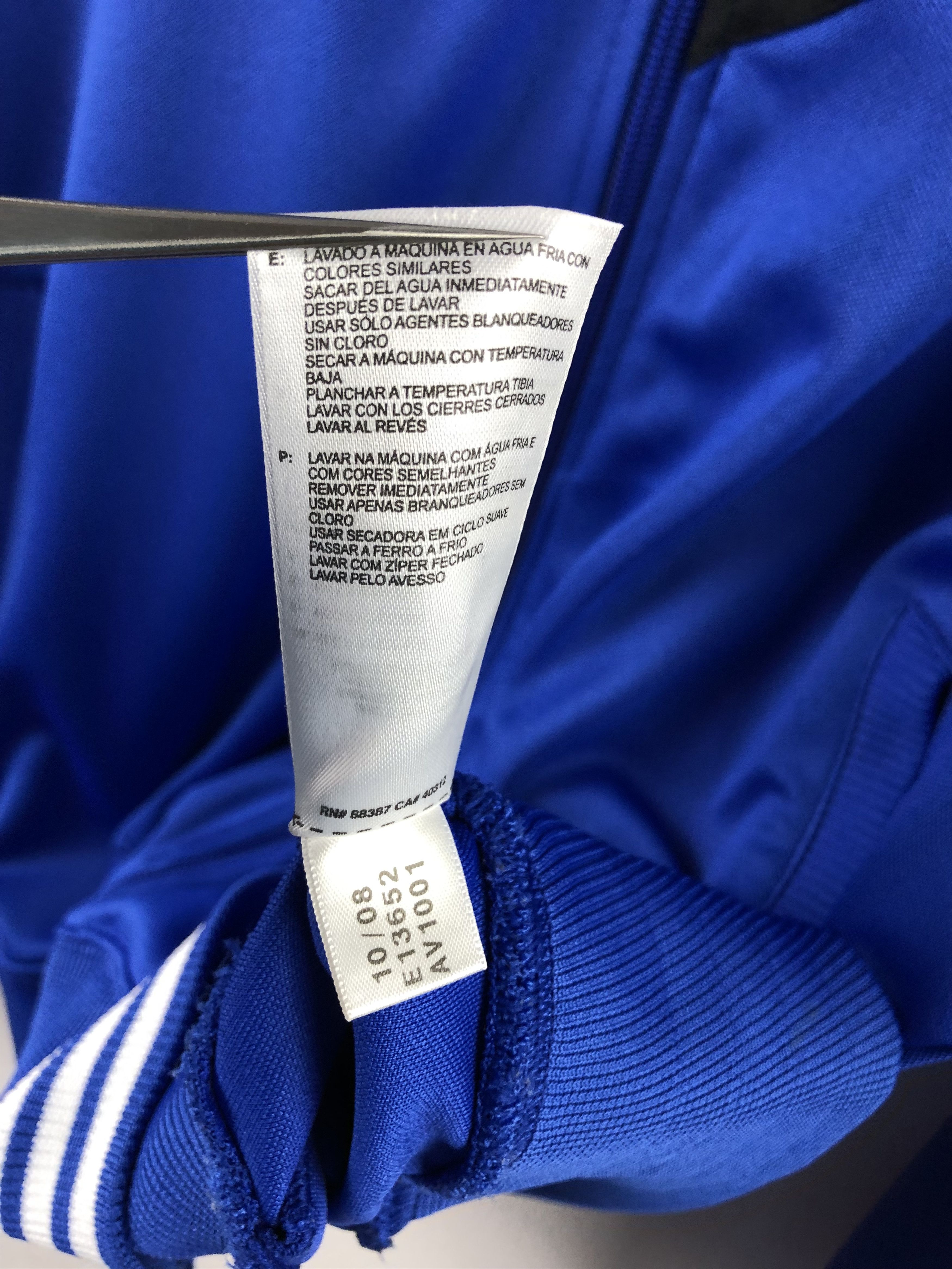 Adidas Vintage Adidas Chelsea Football Jacket Soccer Track Top Zip Size US M / EU 48-50 / 2 - 12 Thumbnail