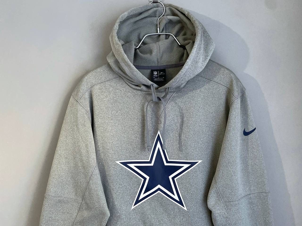 Nike Nike x NFL Dallas Cowboys Men's Therma Fit Gray Hoodie, Sz M Size US M / EU 48-50 / 2 - 4 Thumbnail