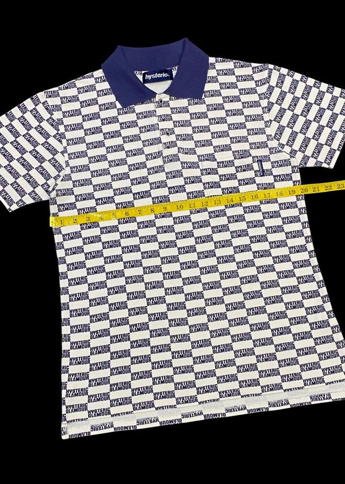 Hysteric Glamour × Japanese Brand Rare🔥Vintage Hysteric Glamour Full Writing Print Polo Shirt Size US M / EU 48-50 / 2 - 15 Thumbnail