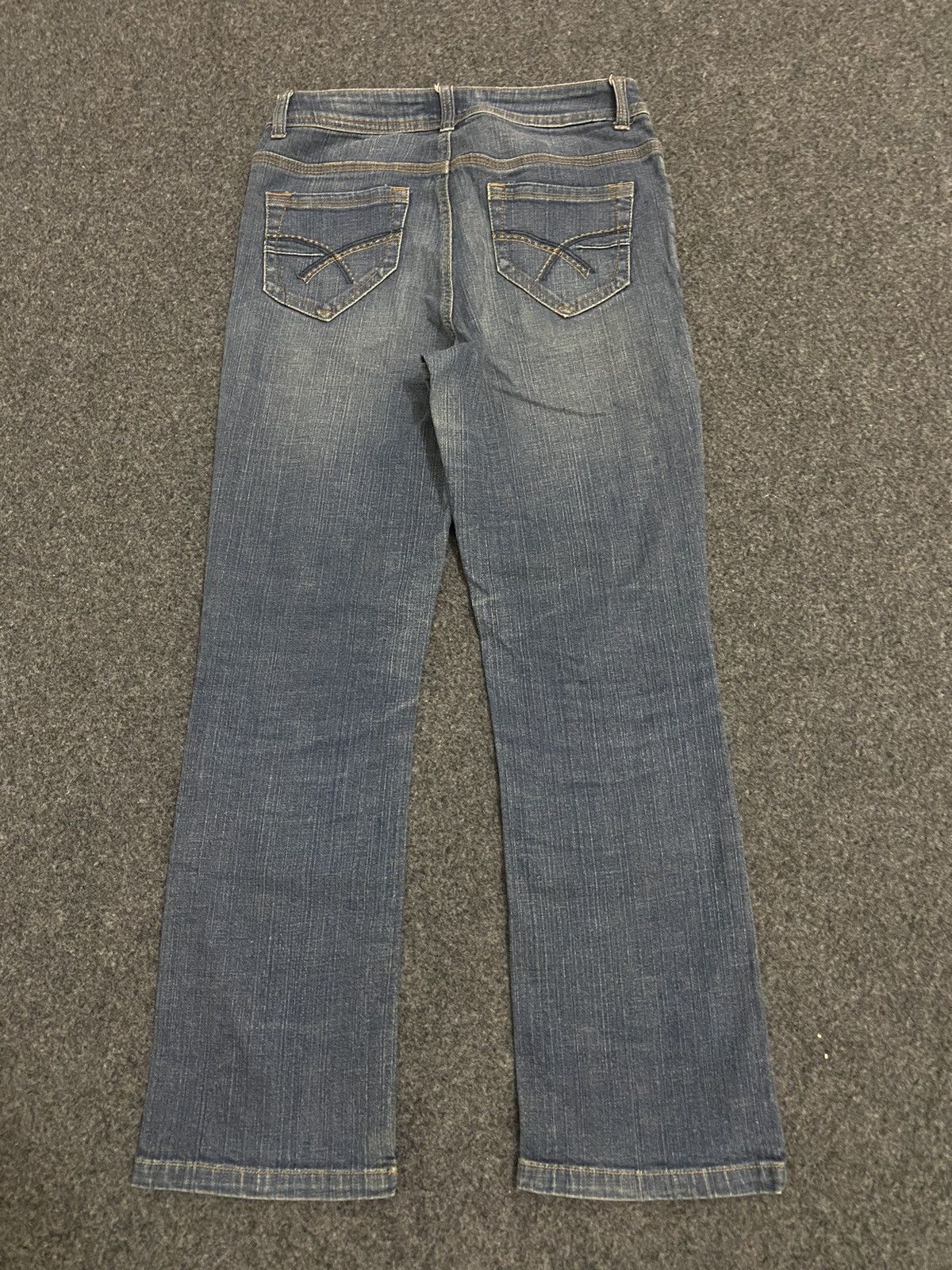 Japanese Brand Vintage Y2K Natural fit strectch denim pants flare Size 26" / US 2 / IT 38 - 2 Thumbnail