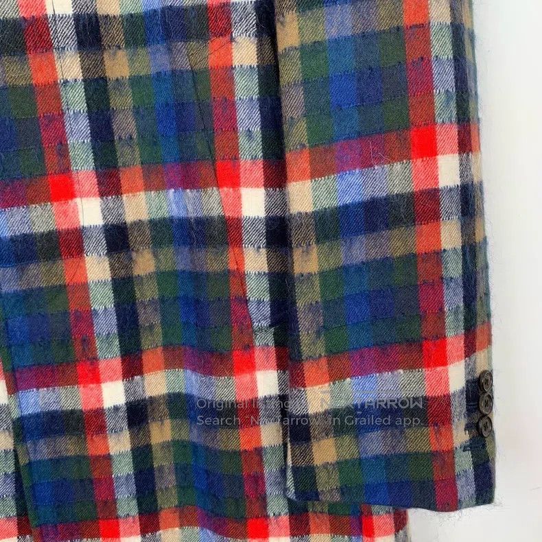 Thom Browne Thom Browne Vest with collar, checkered pattern, and color Size US XS / EU 42 / 0 - 4 Thumbnail