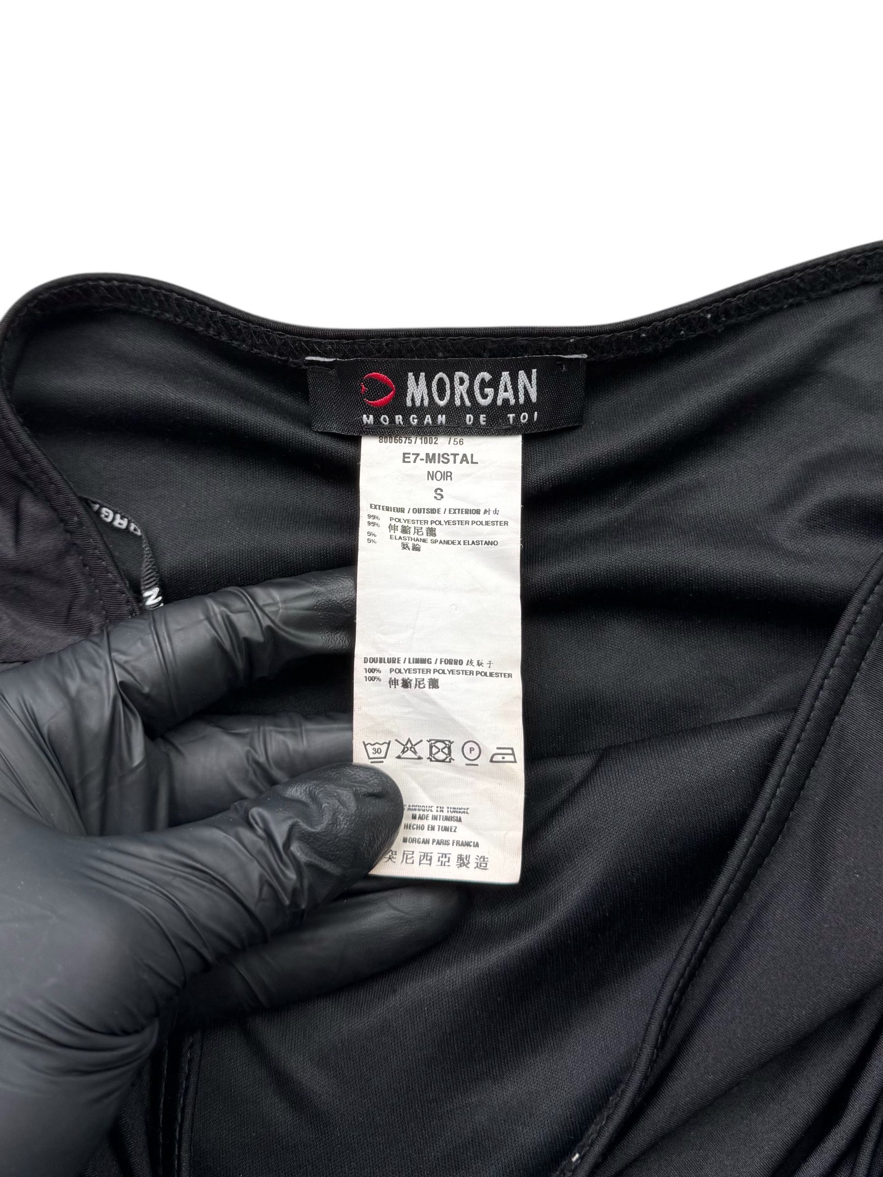 Morgan De Toi Morgan De Toi Vintage Mini Skirt M17D16(E84)(V84) Size 26" / US 2 / IT 38 - 3 Thumbnail