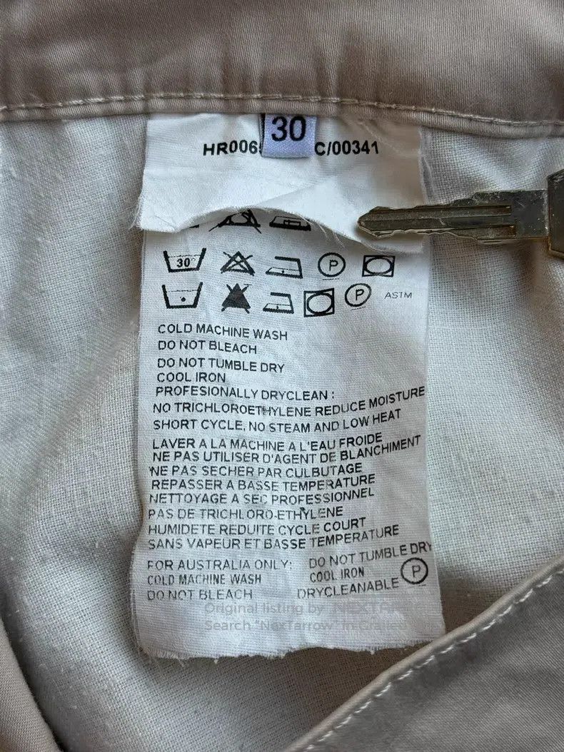 Helmut Lang Helmut Lang Beige Denim Pants Size US 30 / EU 46 - 7 Thumbnail