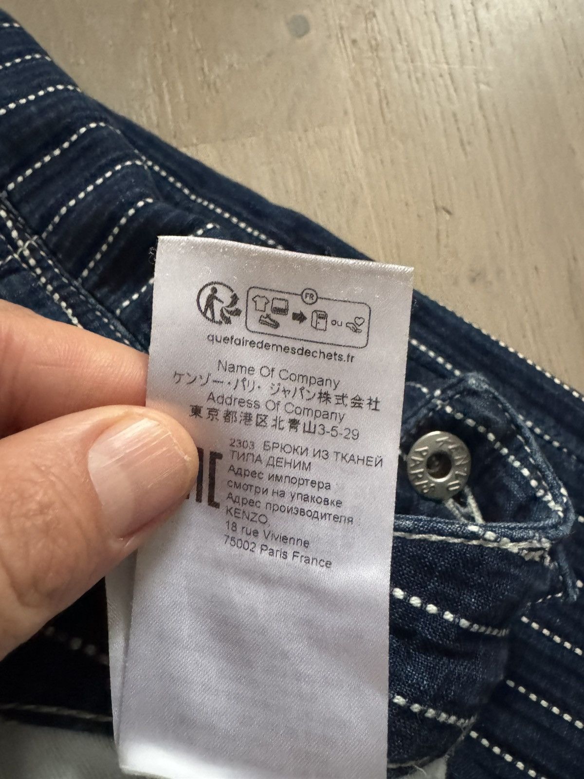 Kenzo KENZO pants STUDY REAL TAPE MEASUREMENTS IN PHOTOS BY TAPE Size US 28 / EU 44 - 18 Thumbnail