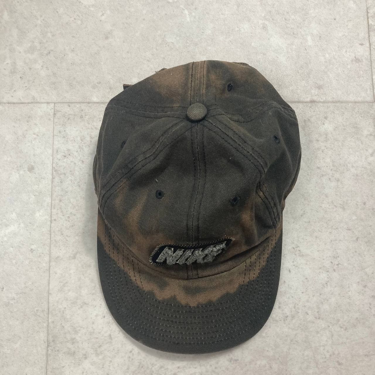Nike Vintage Nike Bleach Tie Dye Hat Size ONE SIZE - 2 Thumbnail