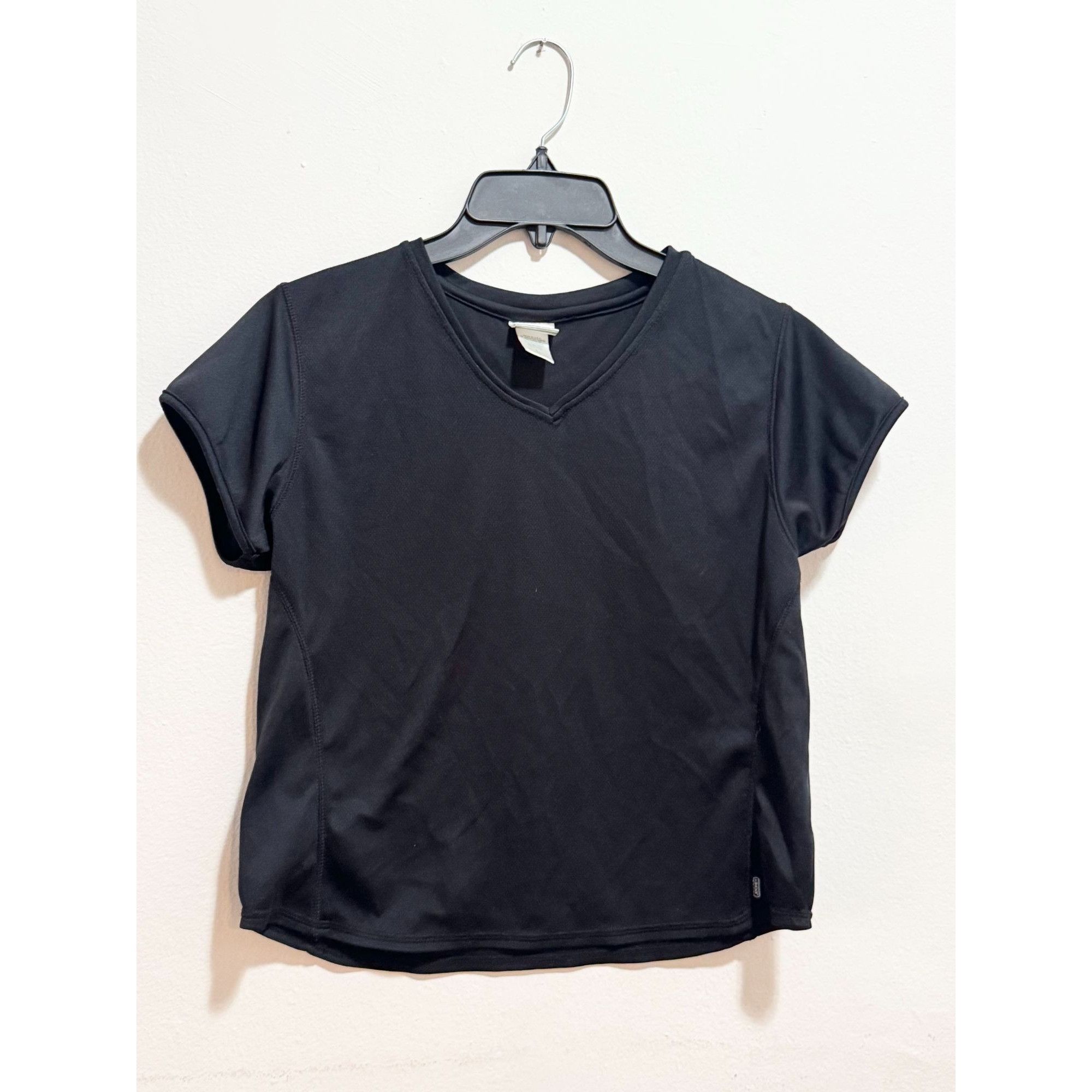 Jockey Jockey Sport Black Activewear V Neck Women's T Shirt Size L Size L / US 10 / IT 46 - 2 Thumbnail