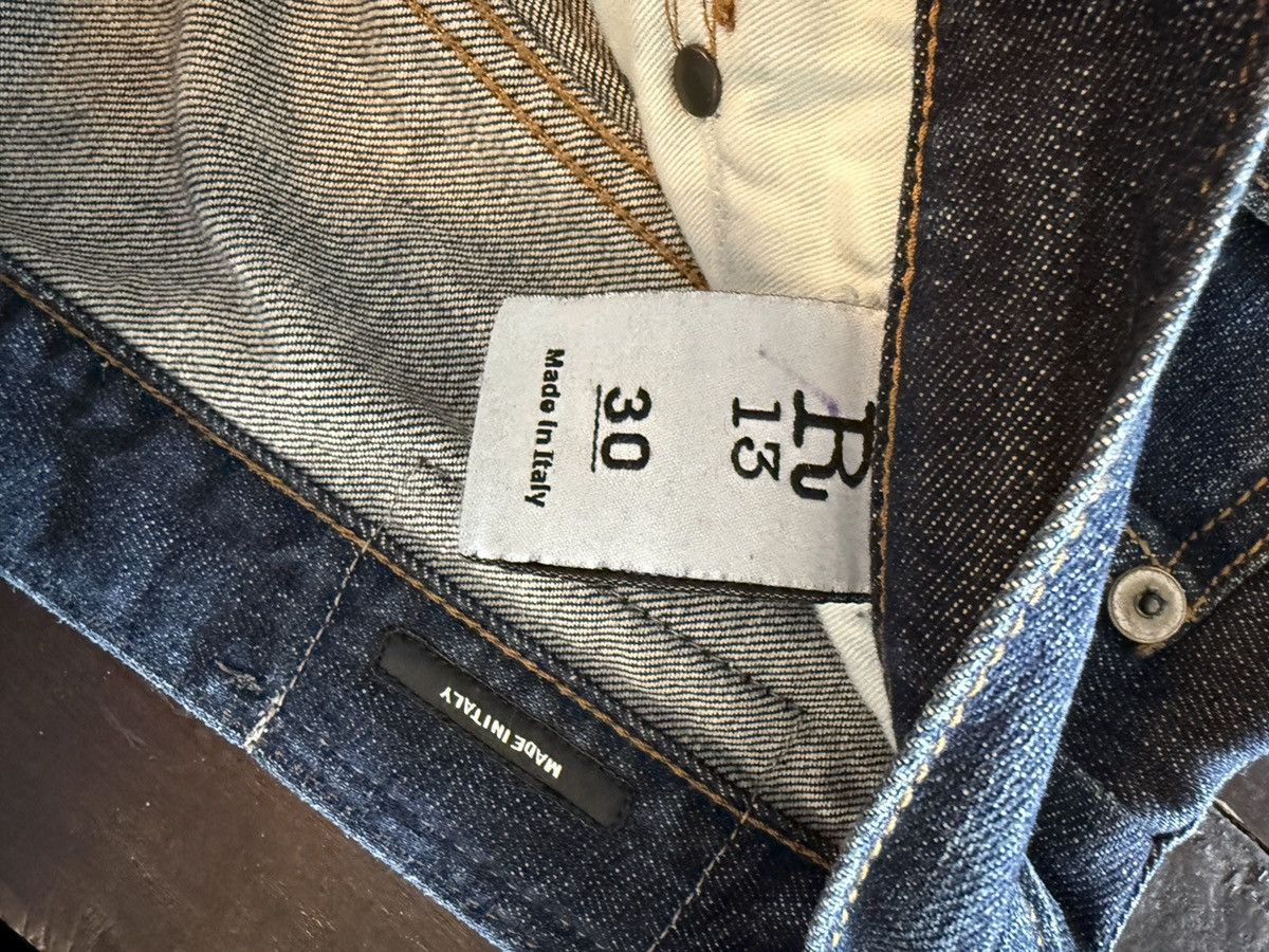 R13 R13 Skinny Blue Wash Jeans Size US 30 / EU 46 - 4 Thumbnail
