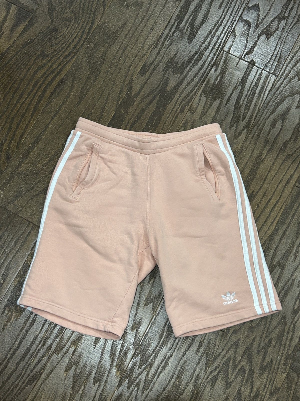 Adidas Adidas Pink sweat shorts Size US 30 / EU 46 - 1 Thumbnail