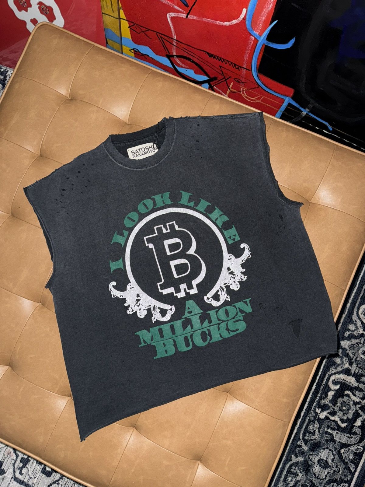 Satoshi Nakamoto Satoshi nakamoto logo t shirt Size US L / EU 52-54 / 3 - 1 Thumbnail