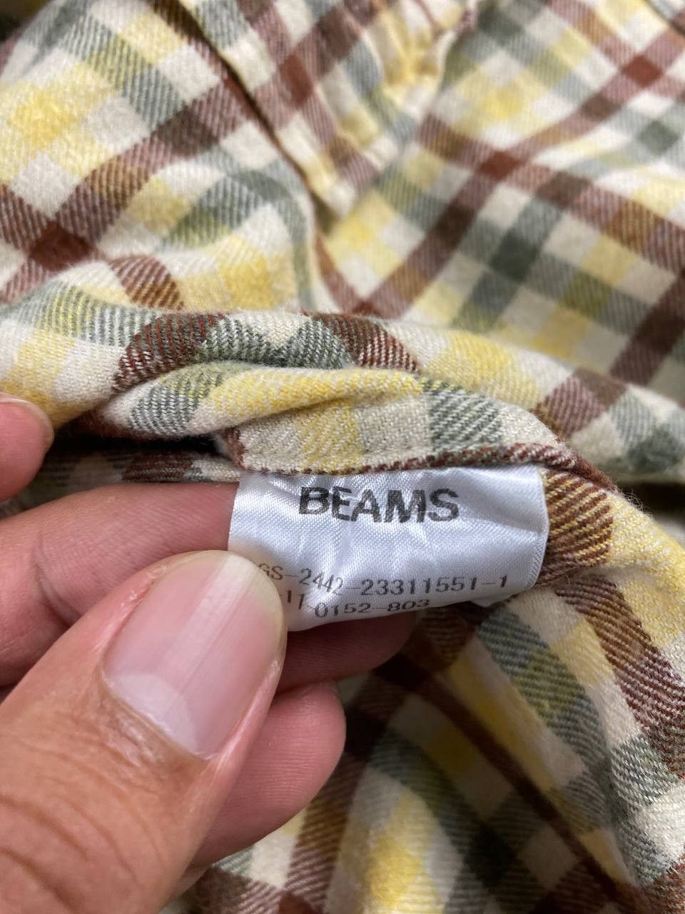 Beams Plus beams x canclini italian fabrics nice design Size US M / EU 48-50 / 2 - 5 Thumbnail
