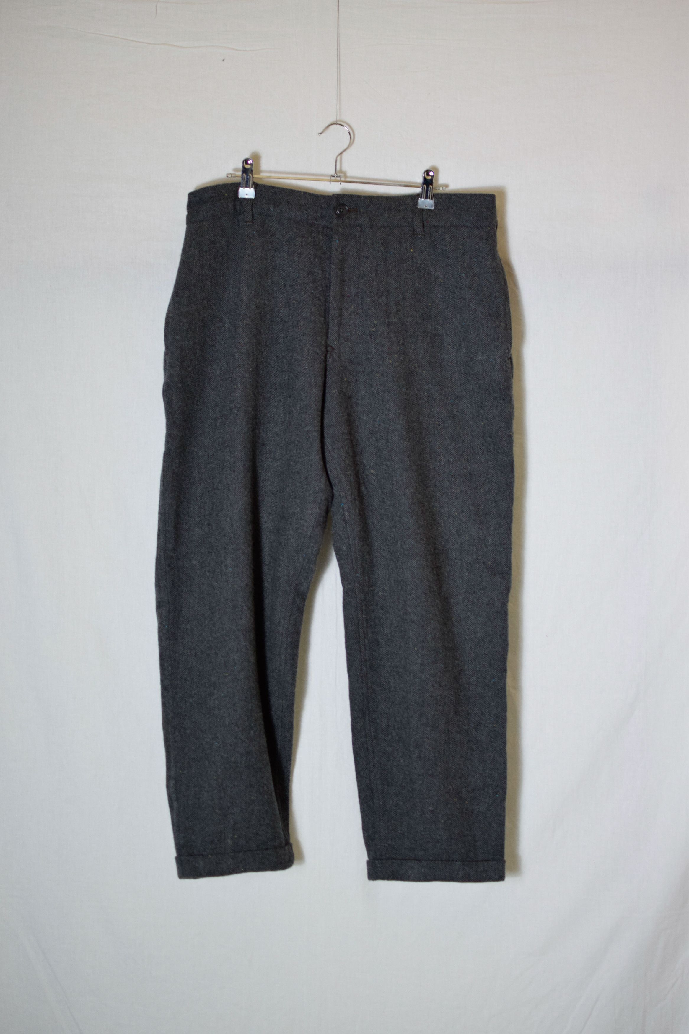 Yohji Yamamoto YYPH AW11 Wool Herringbone Pants - HP-P35-102 Size US 32 / EU 48 - 2 Thumbnail