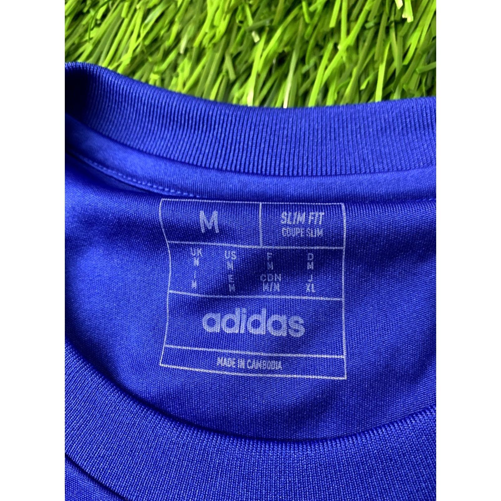 Adidas ADIDAS Performance TABELA ORIGINAL Football Shirt Short Sleeve M Blue and White Men Adidas Performance Jersey 2024 T-Shirt Football Mens Size M Size US M / EU 48-50 / 2 - 5 Thumbnail