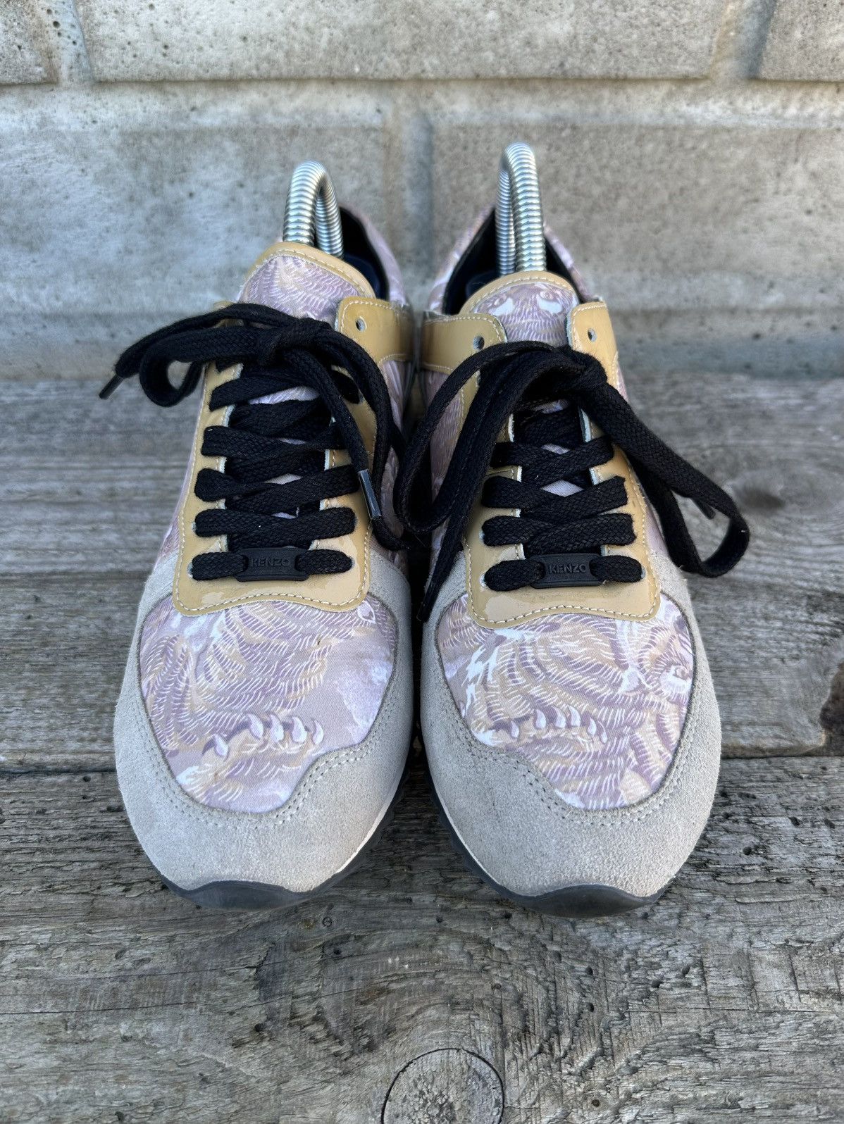 Japanese Brand × Kenzo Kenzo Paris Flying Tiger Tennis fabric sneakers, size 38 Size US 6 / IT 36 - 7 Thumbnail