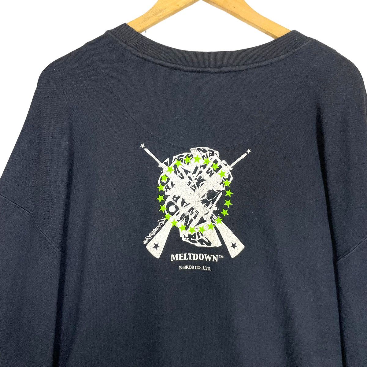 Band Tees Vintage 90s Meltdown B-Bros Sweatshirt Jumper Crewneck Size US XL / EU 56 / 4 - 12 Thumbnail