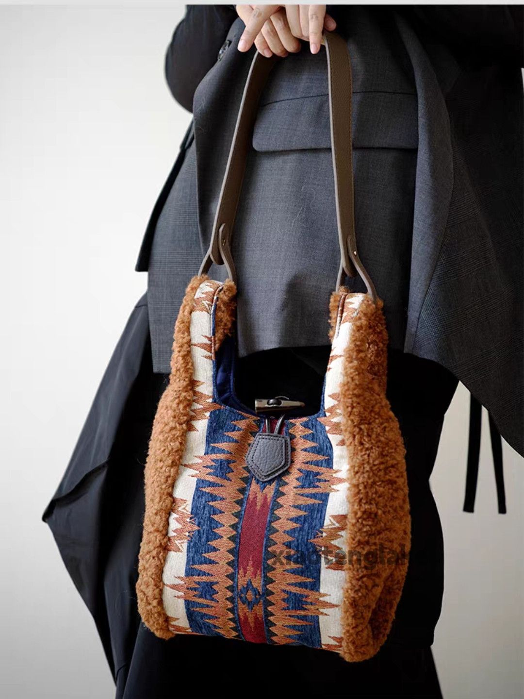 Vintage Unisex utility outdoor mountain yuppie crossbody bag Size ONE SIZE - 8 Thumbnail
