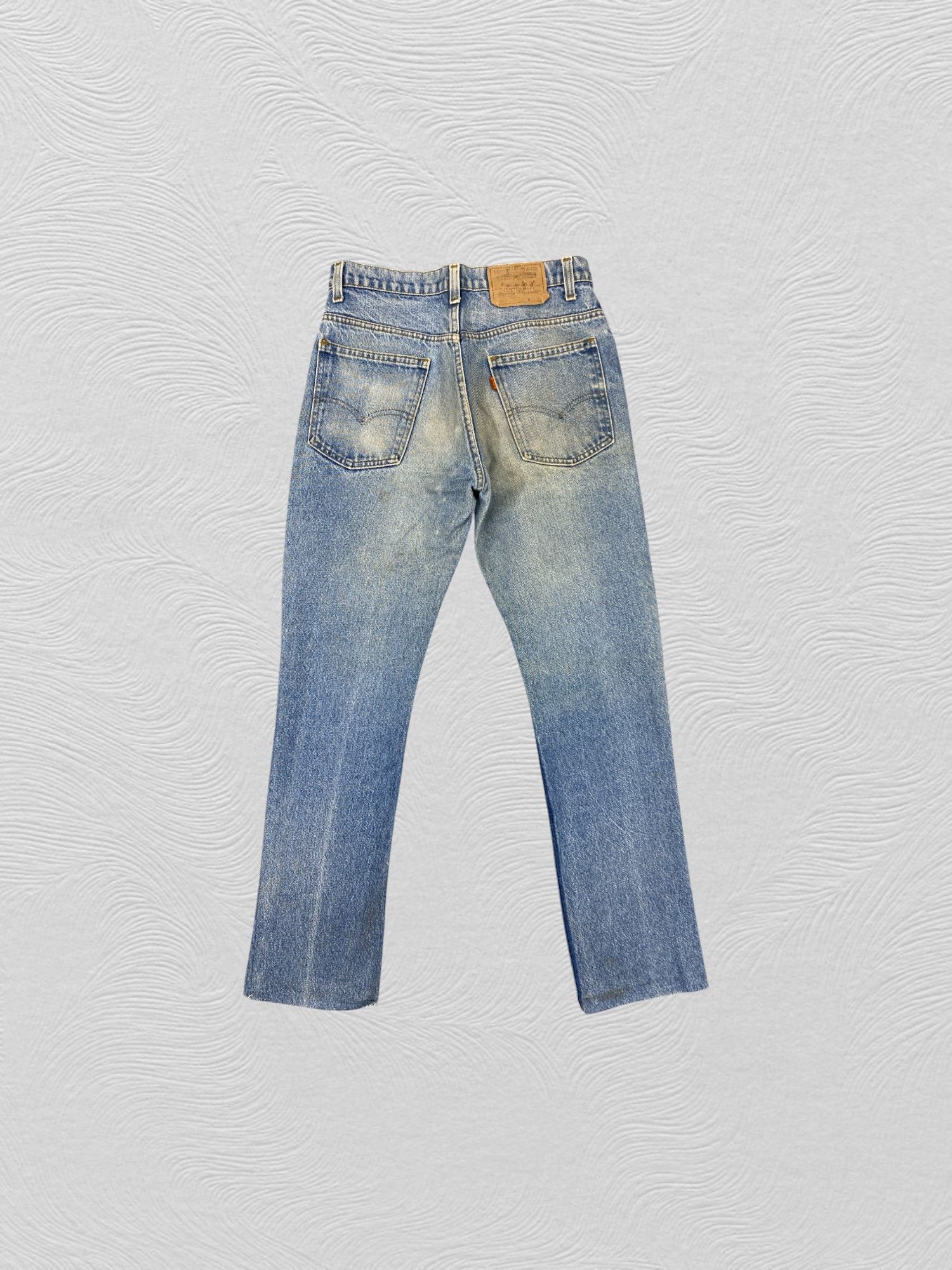 Levi's Vintage Levi's Orang Tab Jeans 30x29.5 Denim JN3495 Size US 30 / EU 46 - 2 Thumbnail