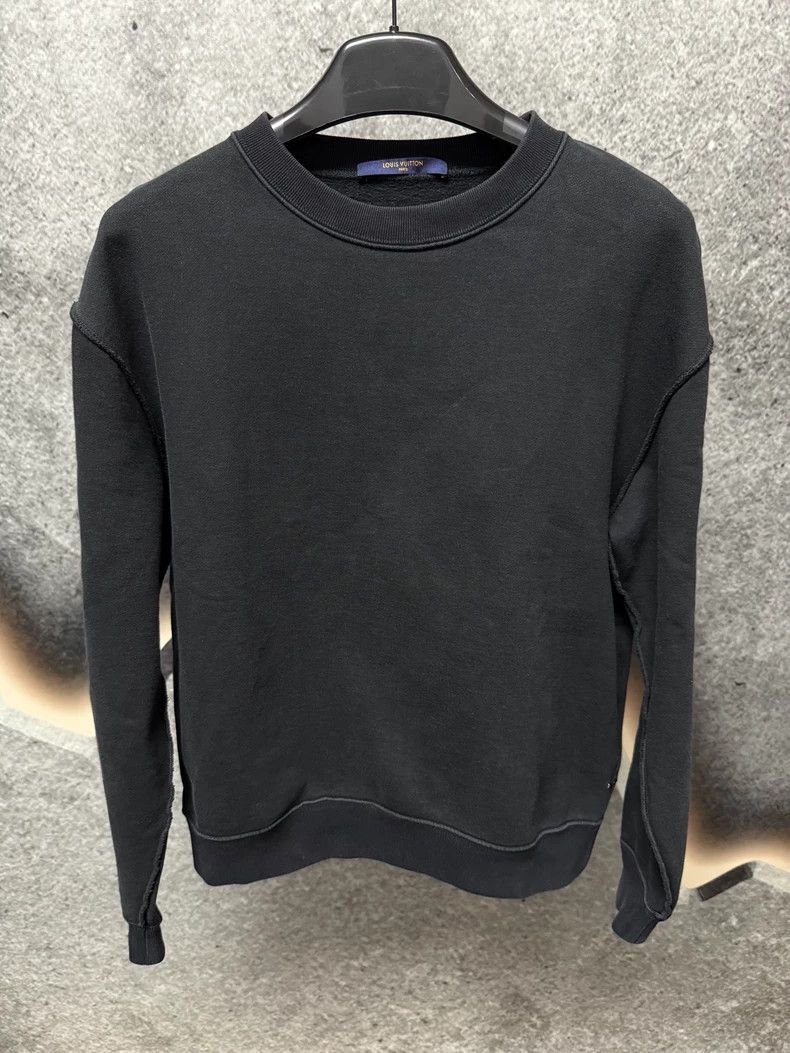 Louis Vuitton Louis Vuitton black sweatshirt Size US S / EU 44-46 / 1 - 2 Thumbnail