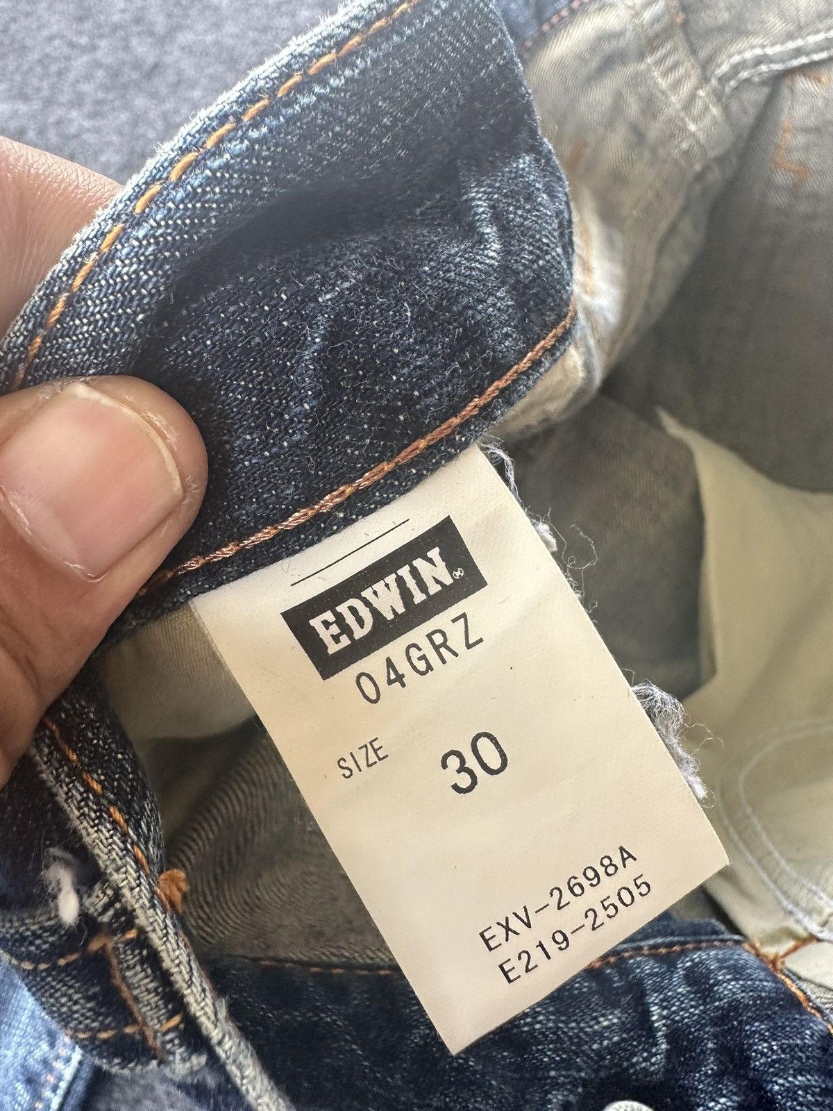 Edwin Edwin Gold Rush Vintage Distressed Washed Denim W30 F73 Size US 30 / EU 46 - 12 Thumbnail