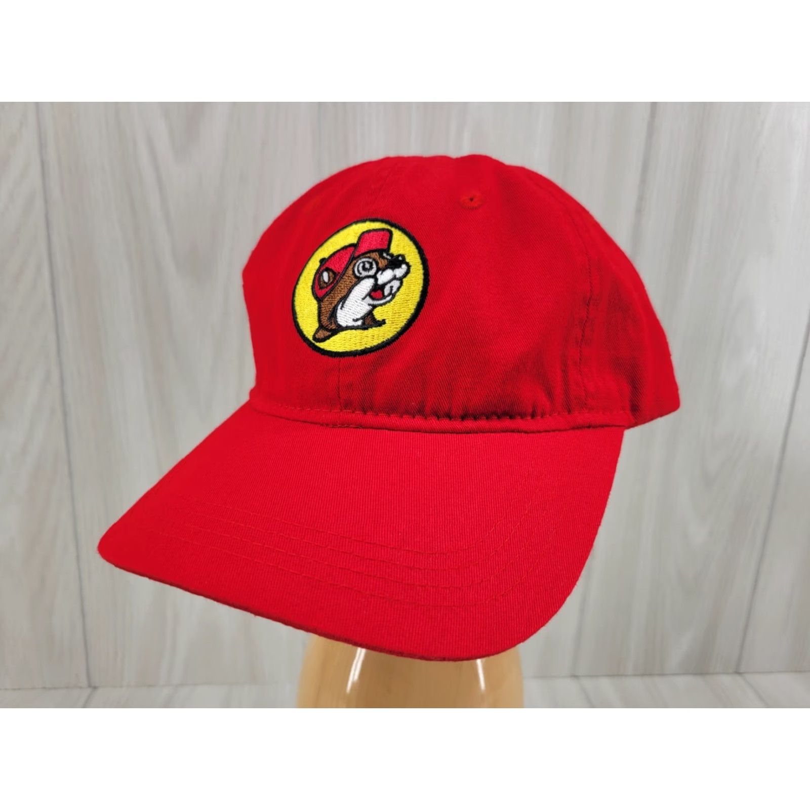 Vintage Buc-ee’s Original Baseball Cap Red Adjustable 100% Cotton Men Adjustable Cap Casual Travel Size ONE SIZE - 2 Thumbnail