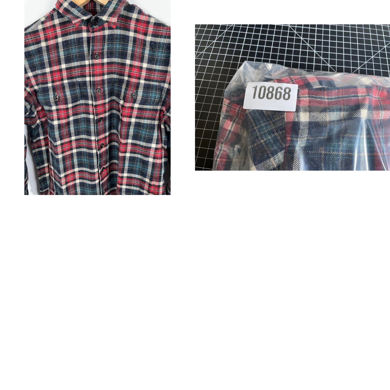 Polo Ralph Lauren Polo Ralph Lauren Shirt Plaid Flannel Wool Silk Blend Button-Up Long Sleeve Men Medium Red Blue Casual Workwear 90s Grunge Retro Vintage N/A Size US M / EU 48-50 / 2 - 9 Thumbnail