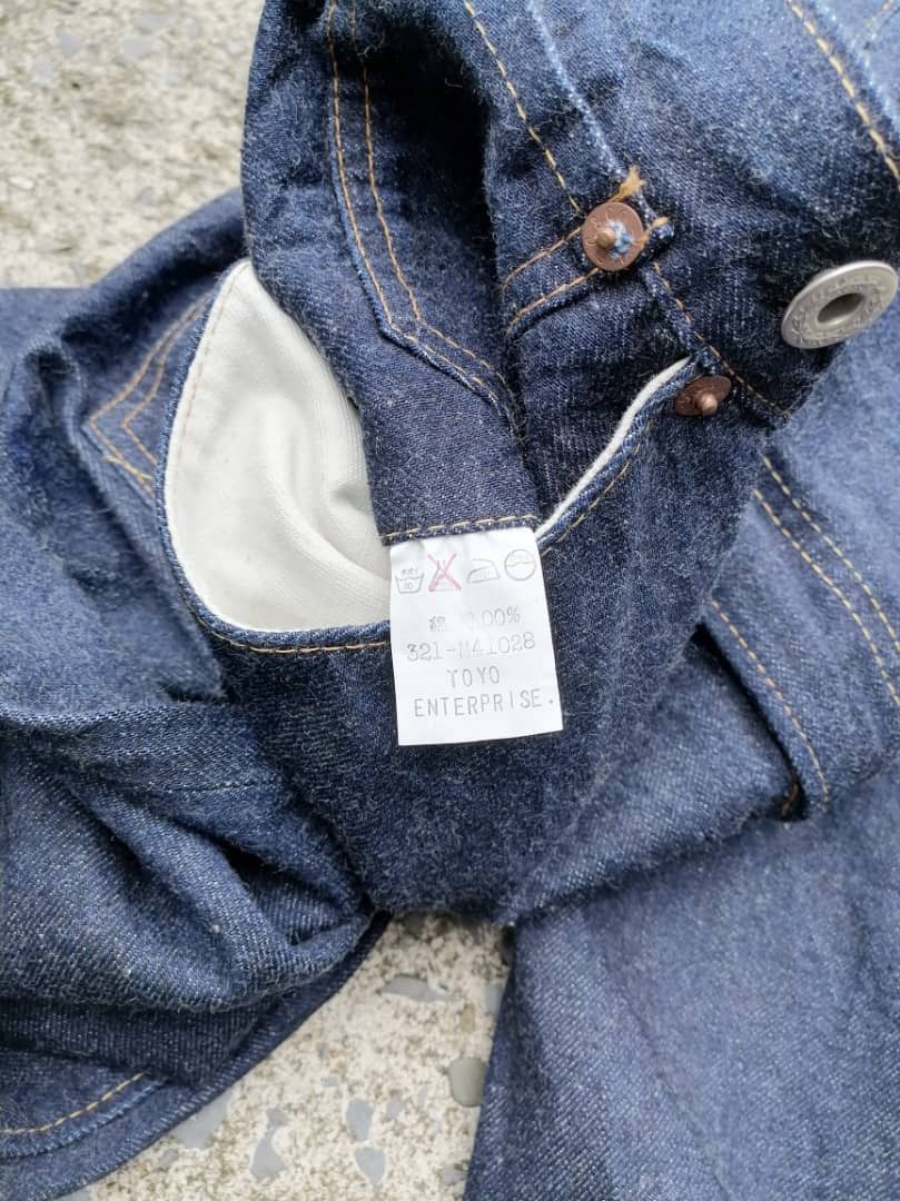 Sugar Cane Vintage Sugar Cane Buckle Selvedge Denim Jeans Size US 31 - 4 Thumbnail