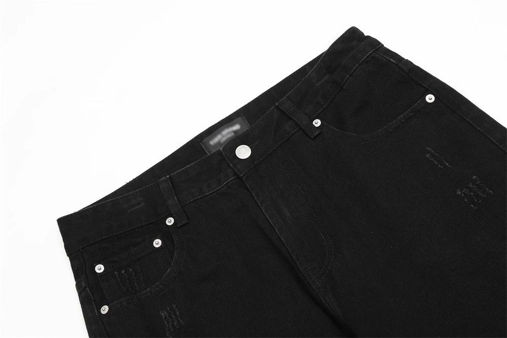 Japanese Brand × Jean Men's all-match loose casual washed straight jeans Size US 32 / EU 48 - 3 Thumbnail