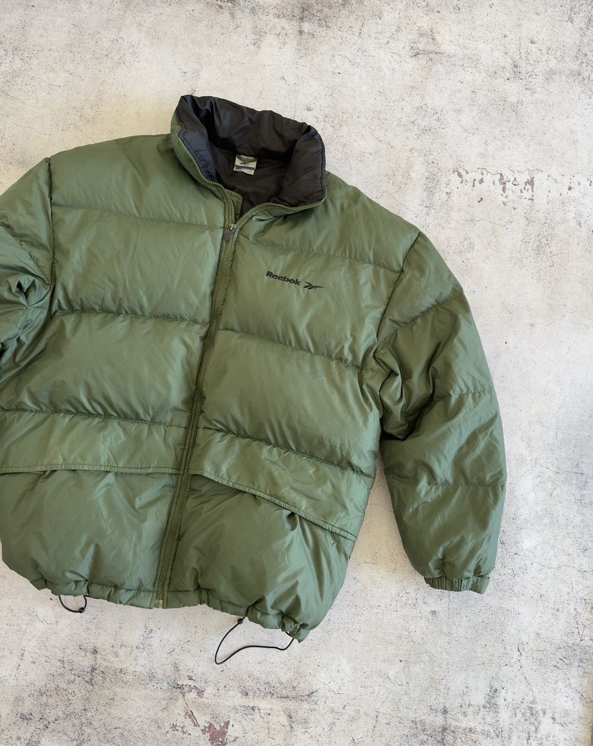 Reebok Vintage Reebok Baggy Rap Puffer Down Jacket Size XL Size US XL / EU 56 / 4 - 4 Thumbnail