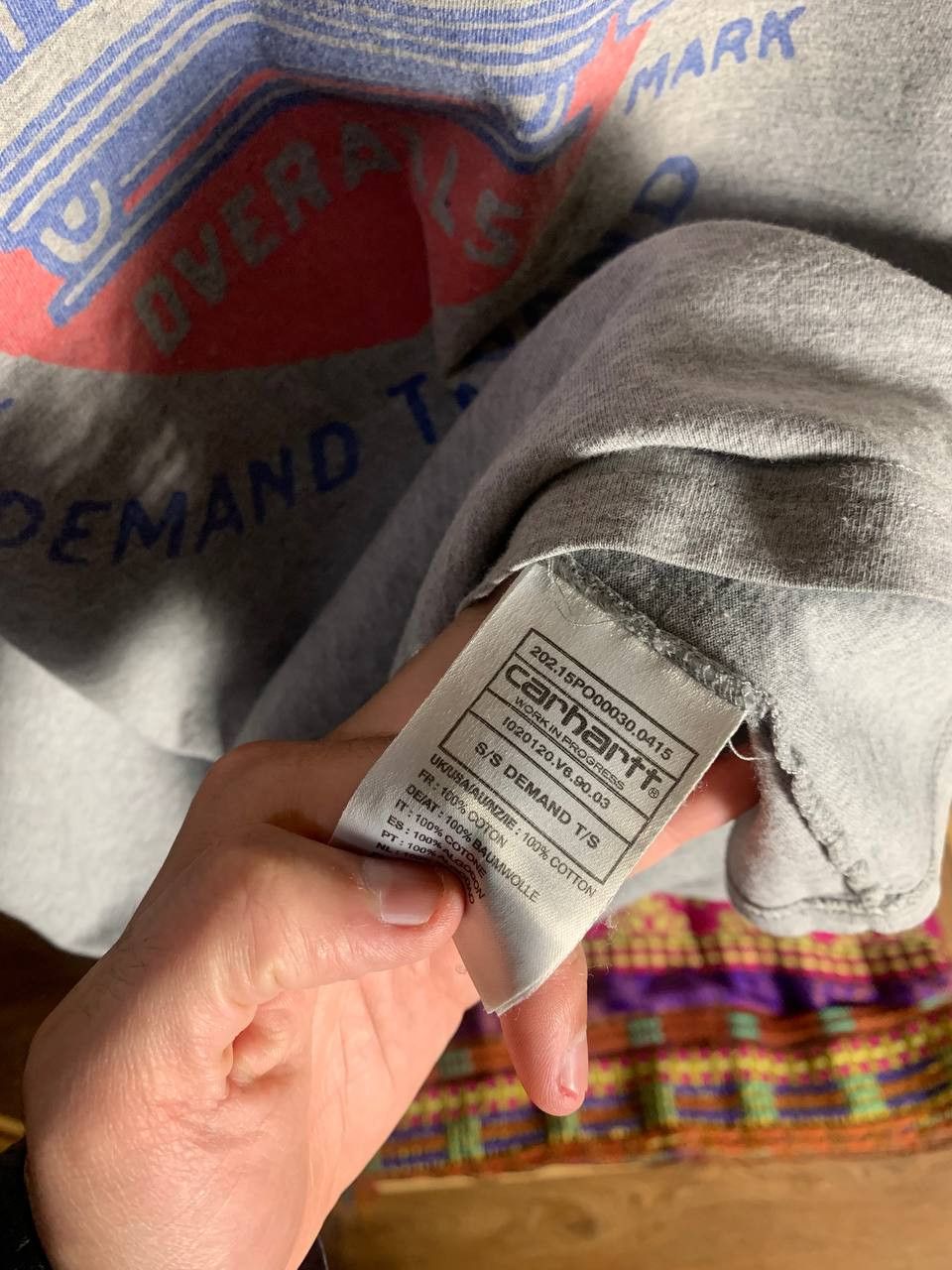 Carhartt Vintage CARHARTT WIP Detroit Retro T-Shirt Casual Y2K 90s Size US M / EU 48-50 / 2 - 5 Thumbnail