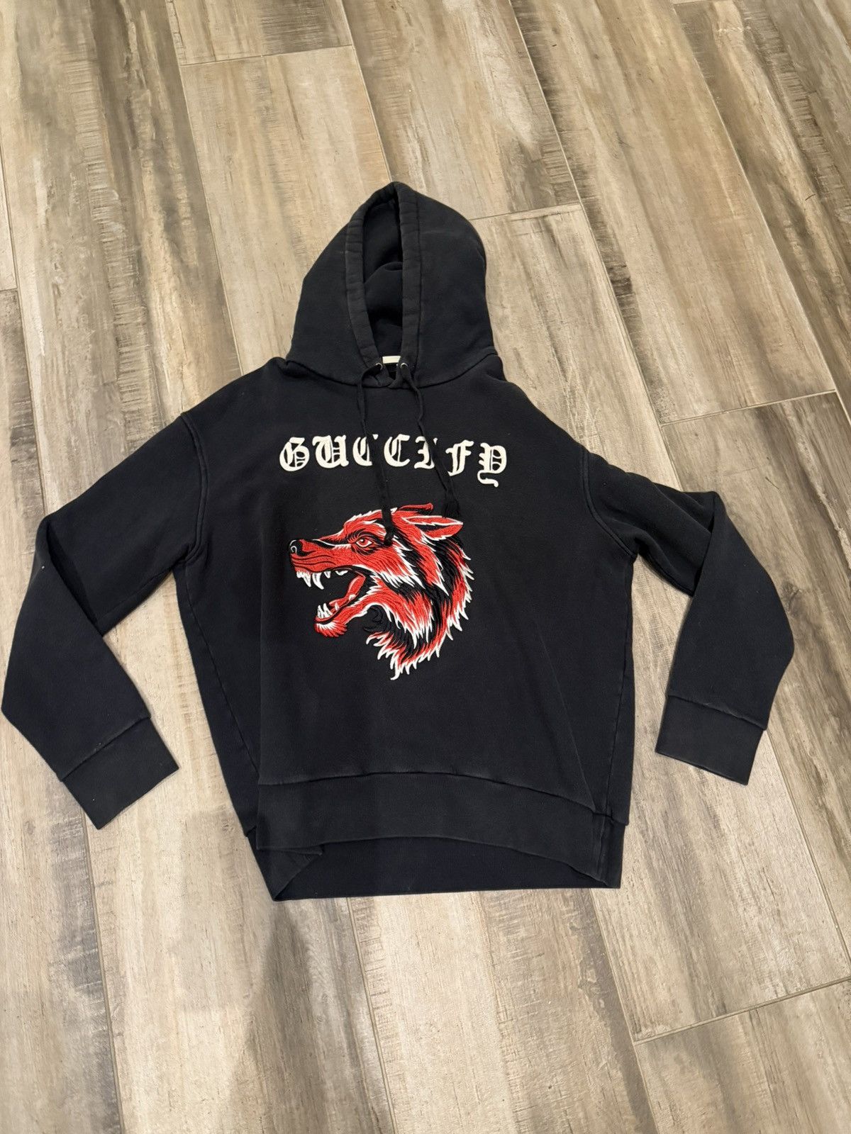 Gucci Gucci “Guccify” Wolf Hoodie Size US XXL / EU 58 / 5 - 1 Thumbnail
