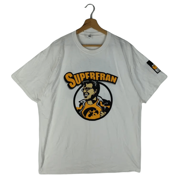 Fruit Of The Loom IOWA Hawkeyes Basketball Coach Francis John McCaffery Tshirt Size US XL / EU 56 / 4 - 1 Thumbnail