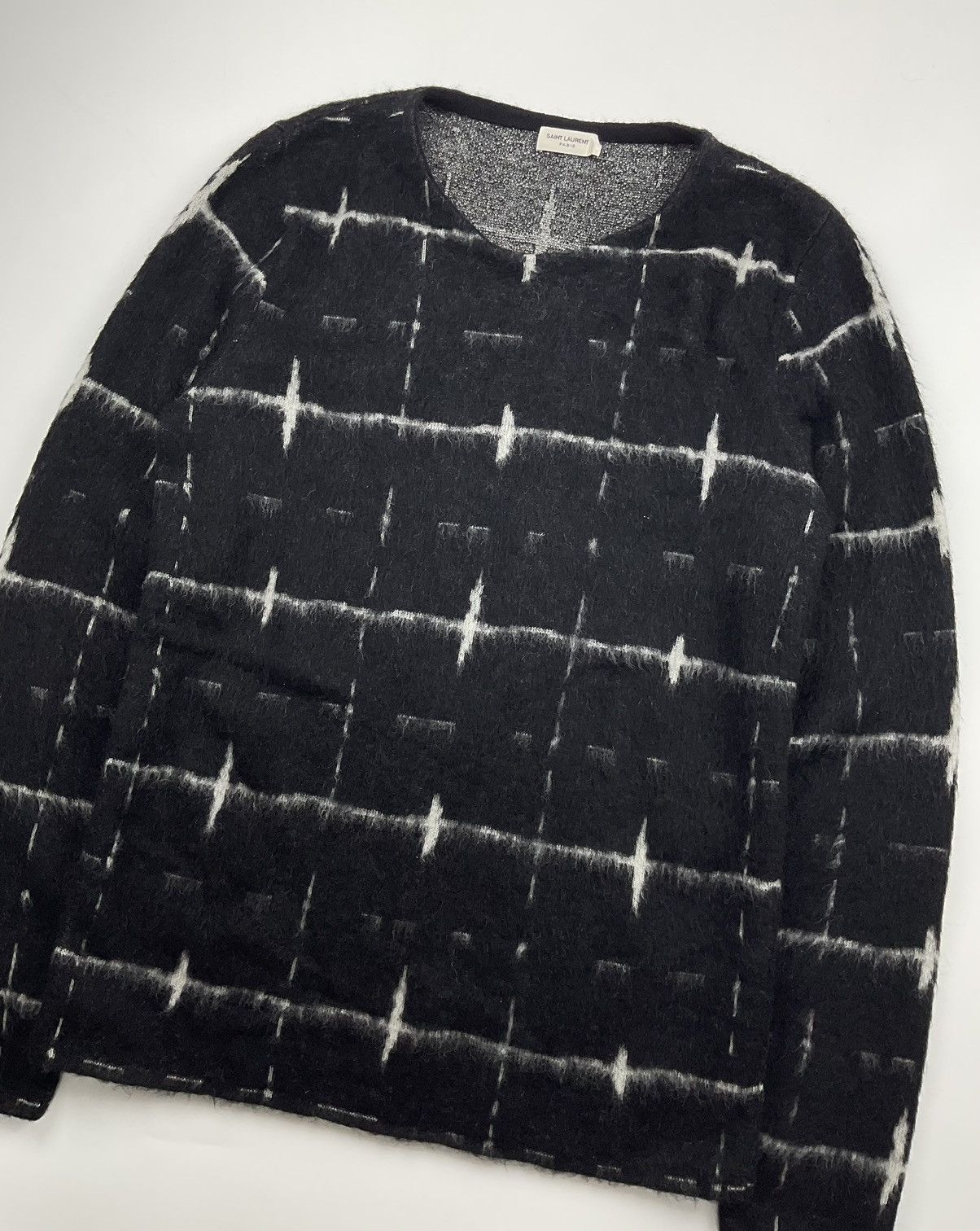 Saint Laurent Paris Saint Laurent Mohair Sweater Size US S / EU 44-46 / 1 - 5 Thumbnail