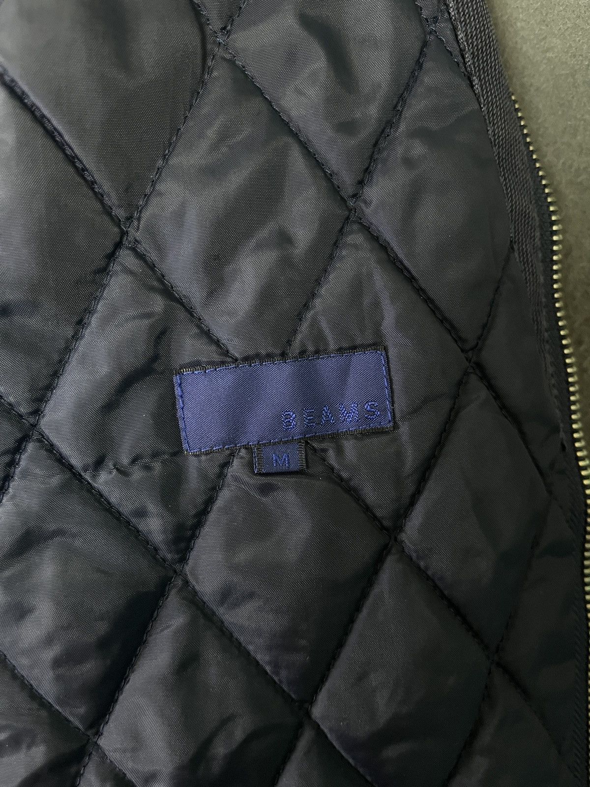 Beams Plus × Japanese Brand RARE‼️ Beams Checkered Bombers Jackets Quilted Lined Size US M / EU 48-50 / 2 - 9 Thumbnail