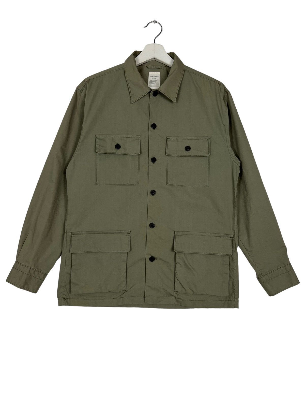 Japanese Brand 🔥 BACK NUMBER MILITARY STYLE JACKET Size US M / EU 48-50 / 2 - 2 Thumbnail