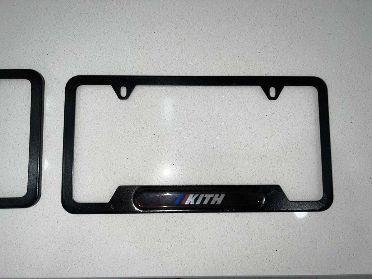BMW × Kith Kith x BMW OG License Plate Frame Size ONE SIZE - 3 Thumbnail