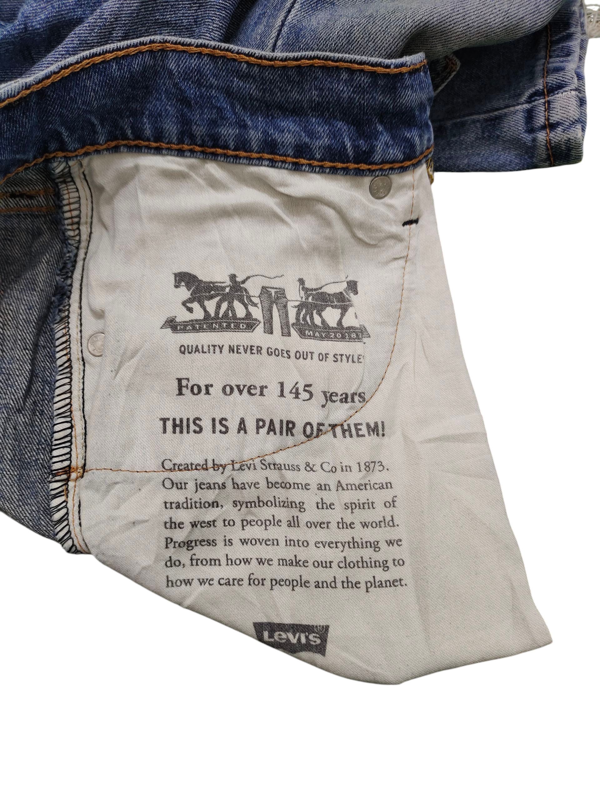 Levi's Vintage Clothing Vintage Levis 505 Clawmark Distress Sand Wash Denim Jeans Size US 30 / EU 46 - 12 Thumbnail