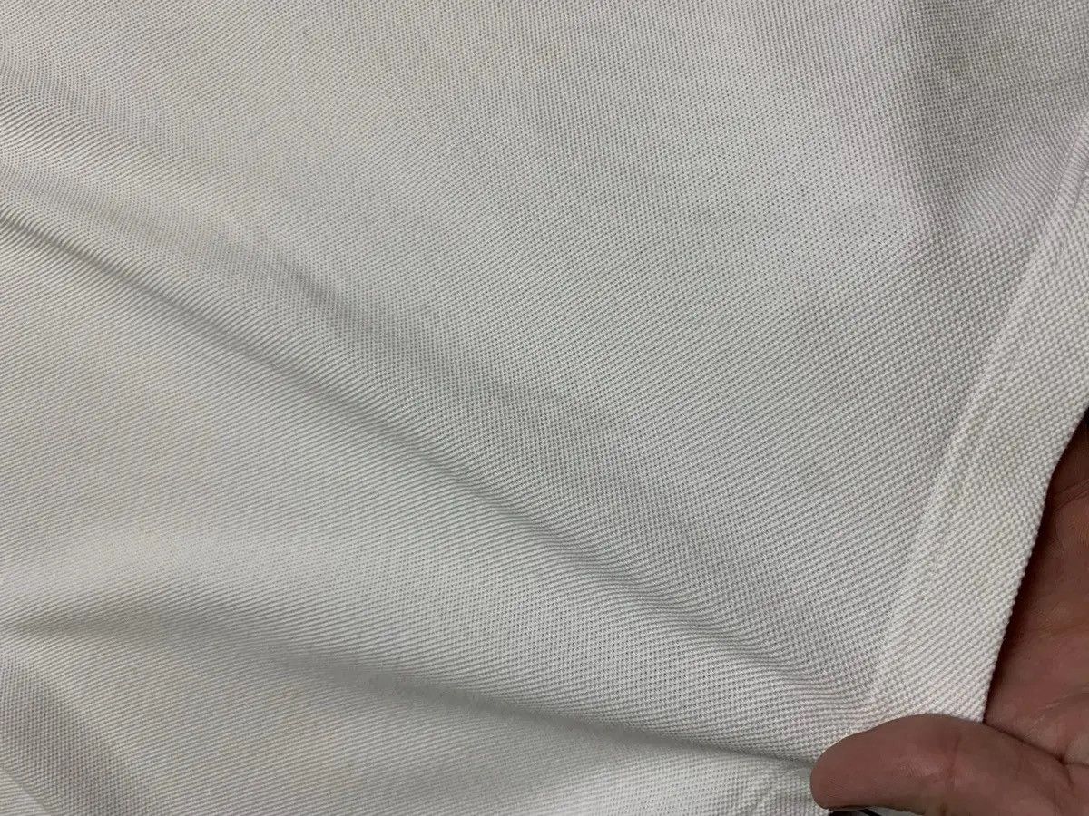 Burberry Vintage Burberry's white polo logo short sleeve L Size US L / EU 52-54 / 3 - 5 Thumbnail