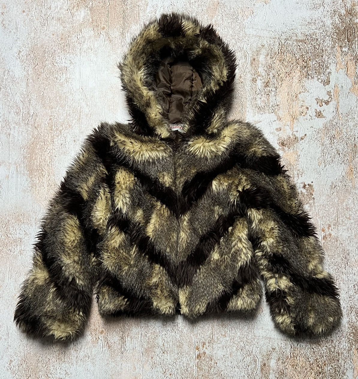 Other Vintage Japanese cropped fur jacket with hood Size S / US 4 / IT 40 - 1 Thumbnail