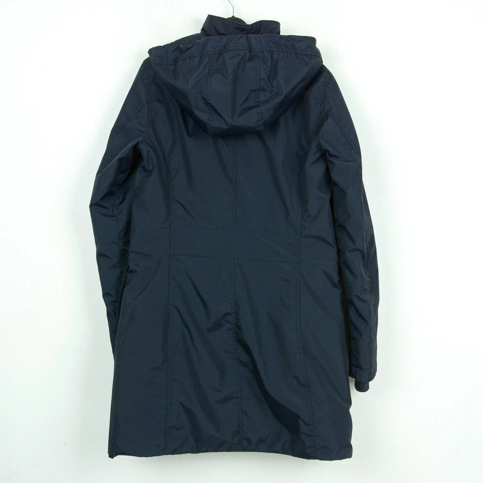Napapijri Women L Parka Coat Hooded Overcoat Mac Jacket Windbreaker Size L / US 10 / IT 46 - 9 Thumbnail