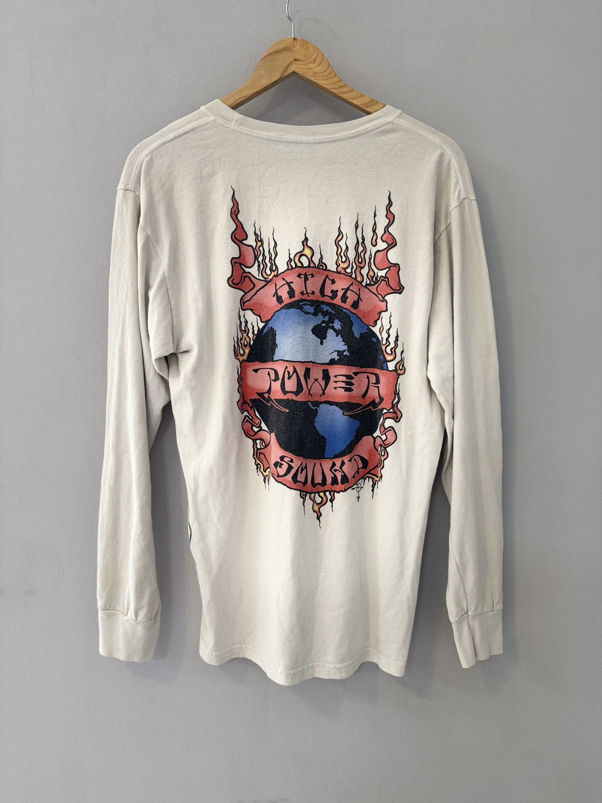Stussy Stussy High Power Squad Long Sleeve T-Shirt Size Small White Size US M / EU 48-50 / 2 - 1 Thumbnail