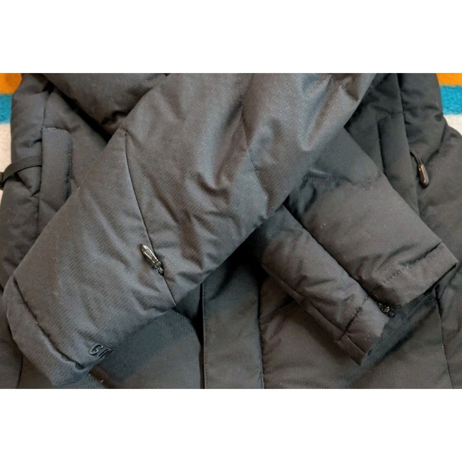 The North Face North Face Womens Small Black Hooded 600 Down Puffer Jacket Full Zip Belted Size S / US 4 / IT 40 - 3 Thumbnail